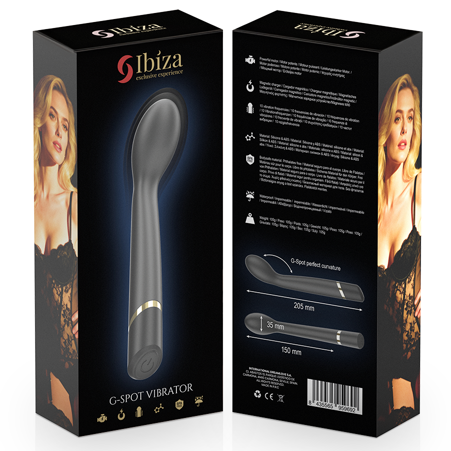 IBIZA - G-SPOT VIBRATOR 10 VIBRATIONS RECHARGEABLE