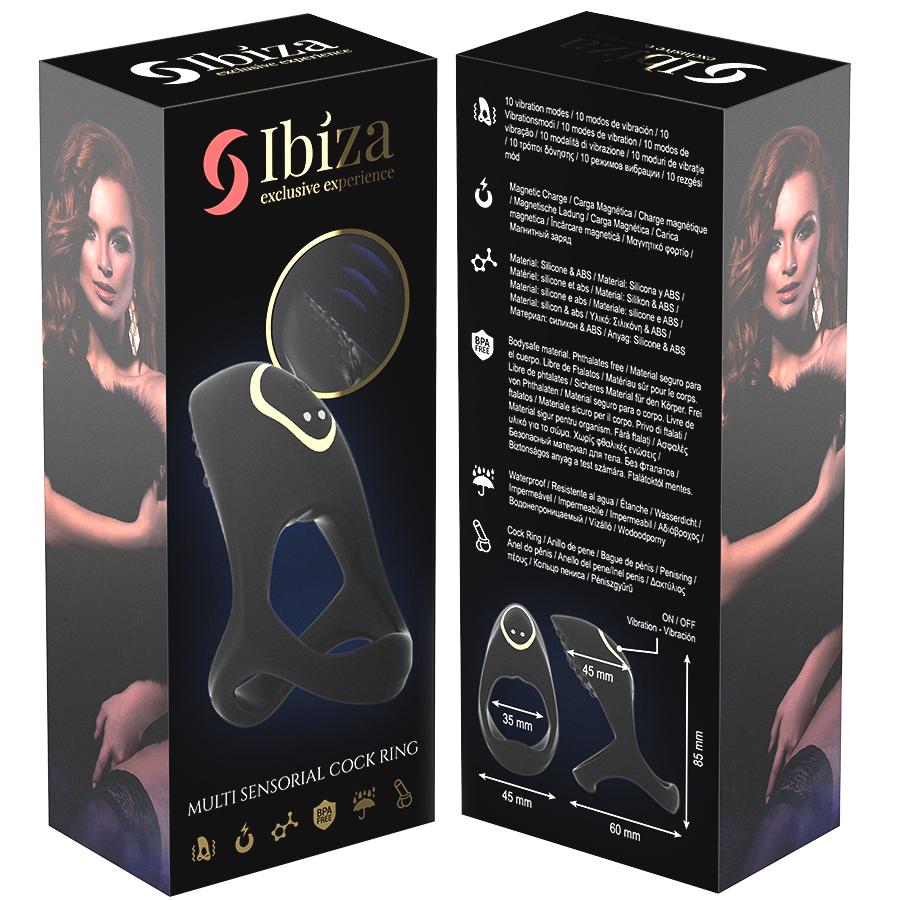 IBIZA - MULTI SENSORIAL COCK RING