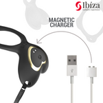 IBIZA - HEART PANTY COUPLE VIBRATOR REMOTE CONTROL