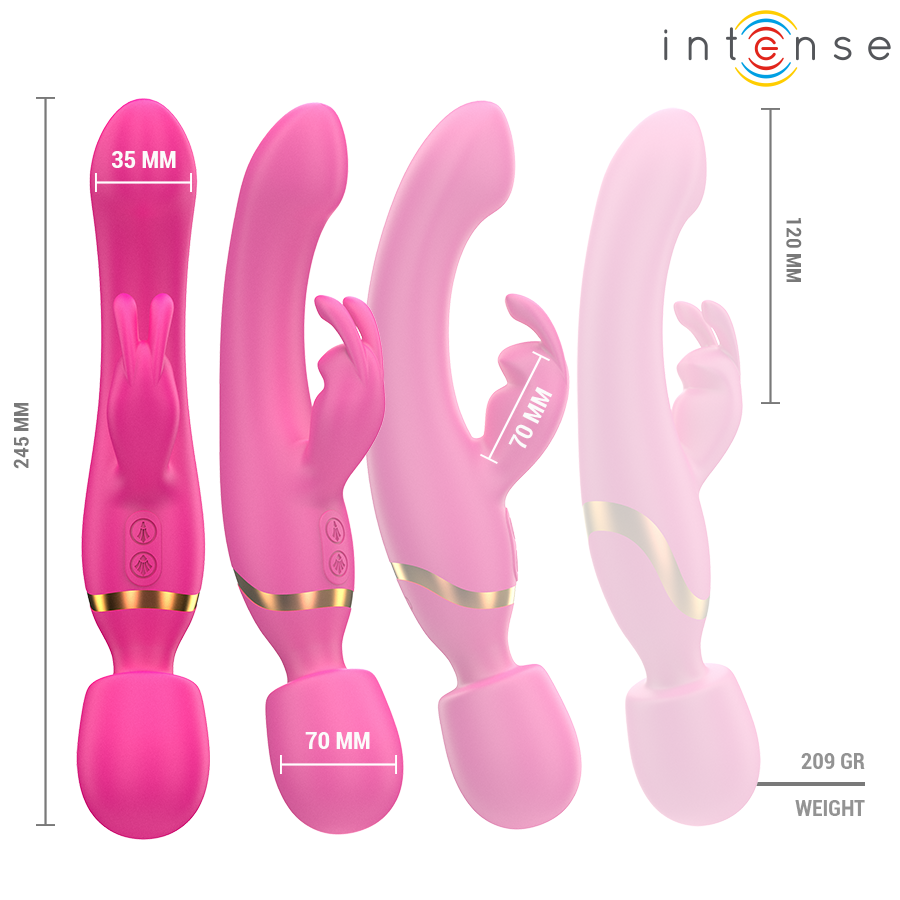 Intense Winona Double Vibrator Rabbit & Wand