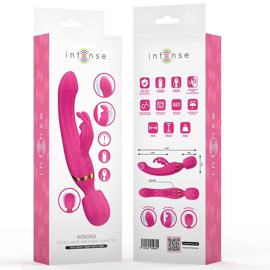 Intense Winona Double Vibrator Rabbit & Wand