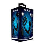 MR PLAY - VIBRATING ANAL PLUG WITH PENIS RING REMOTE CONTROL