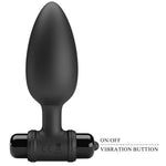 MR PLAY - SUPER POWER ANAL PLUG WITH VIBRATION