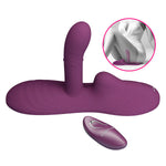 PRETTY LOVE - LUKA SIT-DOWN VIBRATOR WITH HEAT EFFECT AND REMOTE CONTROL