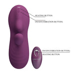 PRETTY LOVE - LUKA SIT-DOWN VIBRATOR WITH HEAT EFFECT AND REMOTE CONTROL