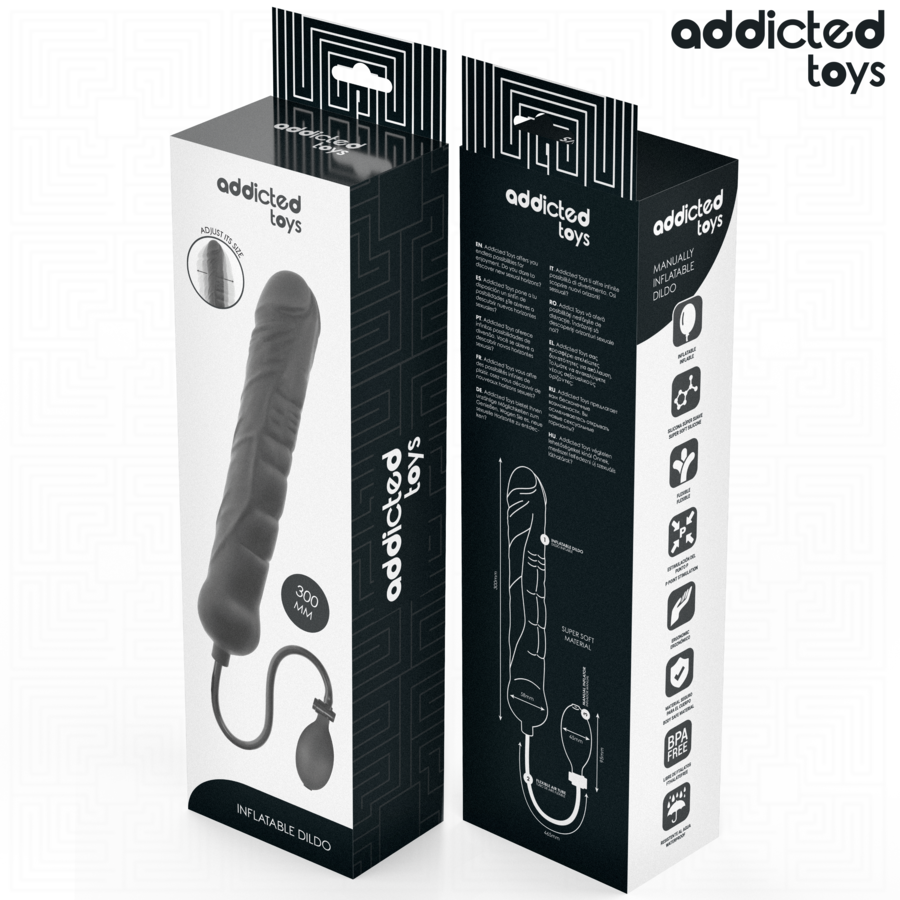 ADDICTED TOYS - INFLATABLE DILDO XL MODEL 5