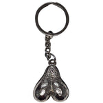 DIABLO PICANTE - SILVER EGGS METAL KEYCHAIN