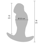 HIDDEN DESIRE - INFERNO REALISTIC BUTTPLUG 16 CM