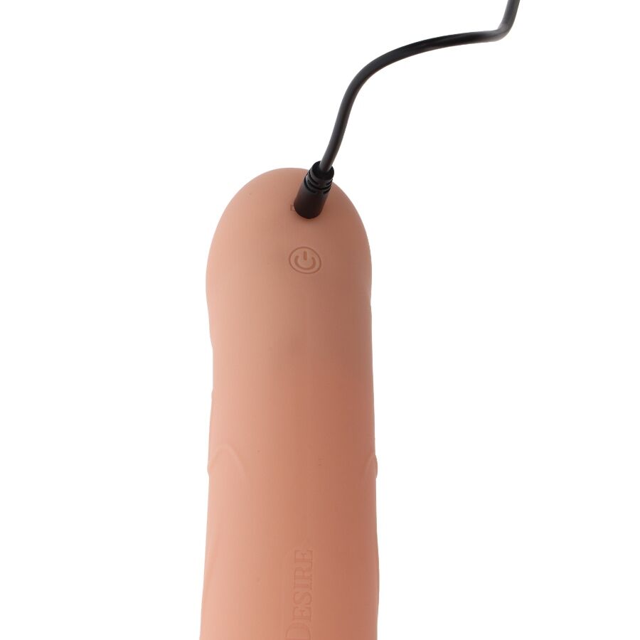 HIDDEN DESIRE - INFERNO VIBRATING PENIS SLEEVE STRAP-ON16 CM