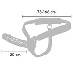 HIDDEN DESIRE - INFERNO PENIS SLEEVE STRAP-ON 20 CM