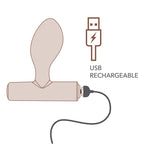 ROCKS-OFF - NOVA ORBITAL RECHARGEABLE PREMIUM & POWERFUL ANAL PLUG 16 FUNCTION BLUE