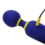 ROMP - FLIP VIBRATING WAND SILENT 10 MODES BLUE