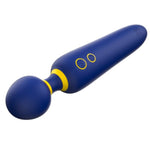 ROMP - FLIP VIBRATING WAND SILENT 10 MODES BLUE