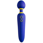ROMP - FLIP VIBRATING WAND SILENT 10 MODES BLUE