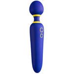 ROMP - FLIP VIBRATING WAND SILENT 10 MODES BLUE