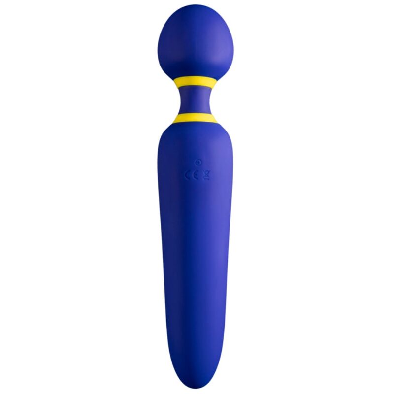 ROMP - FLIP VIBRATING WAND SILENT 10 MODES BLUE