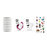ROMP - MOSH TRANSPARENT MALE MASTURBATOR WITH 6 CM REVERSBLE SHEATH