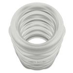 ROMP - MOSH TRANSPARENT MALE MASTURBATOR WITH 6 CM REVERSBLE SHEATH