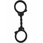 DIABLO PICANTE - SILICONE HANDCUFFS BLACK