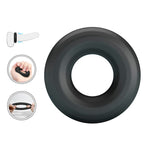 CRAZY BULL - URBAN SUPER SOFT SILICONE COCK RING BLACK