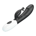PRETTY LOVE - RASMUSSEN 30 FUNCTION RABBIT VIBRATOR BLACK