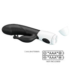 PRETTY LOVE - RASMUSSEN 30 FUNCTION RABBIT VIBRATOR BLACK
