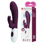 PRETTY LOVE - NAUGHTY BUNNY 30 FUNCTION RABBIT VIBRATOR PURPLE