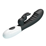 PRETTY LOVE - NAUGHTY BUNNY 30 FUNCTION RABBIT VIBRATOR BLACK