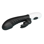 PRETTY LOVE - NAUGHTY BUNNY 30 FUNCTION RABBIT VIBRATOR BLACK
