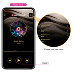 PRETTY LOVE - KLAY THRUSTING EGG VIBRATOR APP CONTROL PURPLE