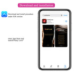 PRETTY LOVE - KLAY THRUSTING EGG VIBRATOR APP CONTROL PURPLE