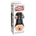 PDX EXTREME - WET PUSSIES SUPER FLIP-A-PUSSY OVER REVERSIBLE STROKER 21.6 CM