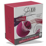 SHE.E.O - VIBRATING AND ROTATING PUMP FOR NIPPLES AND CLITORIS