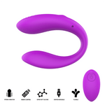 INTENSE - NORA VIBRATING CLAMP STIMULATOR PURPLE