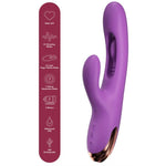 SHE.E.O Rabbit Vibrator With Digital Movement Purple