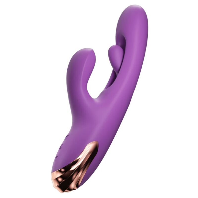 SHE.E.O Rabbit Vibrator With Digital Movement Purple