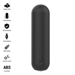 INTENSE - JUDY RECHARGEABLE VIBRATING BULLET WITH REMOTE CONTROL BLACK