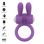 INTENSE - HOPPS VIBRATING PENIS RING WITH CLITORAL STIMULATION PURPLE