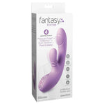 FANTASY FOR HER - INTIMOTION FLUTTER PRO PURPLE G-SPOT & CLITORAL RABBIT VIBRATOR
