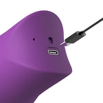 FANTASY FOR HER - LUSH KISS PLUSH PURPLE SUCTION & LICKING CLITORAL STIMULATOR