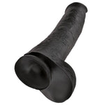 KING COCK - REALISTIC DILDO WITH TESTICLES 38 CM BLACK