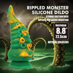 POWER MONSTERS - ABYSSAL COLOSSUS BICOLOR FANTASY SILICONE DILDO 22.5 CM Ø 6 CM
