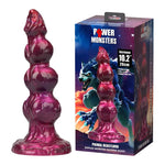 POWER MONSTERS - PRIMAL BEASTLORD PINK TRANSLUCENT FANTASY SILICONE DILDO 26 CM Ø 5 CM