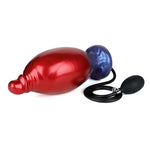 POWER MONSTERS - SHADOW BEHEMOTH BICOLOR INFLATABLE FANTASY SILICONE DILDO 22 CM Ø 5 CM