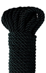 FETISH FANTASY SERIES - BLACK DELUXE SILK ROPE 9.75 M