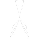 BIJOUX - MAGNIFIQUE METAL CHAINS FOR THE BODY 8 SILVER