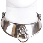 METAL HARD - RESTRAINT COLLAR WITH RING
