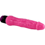 BAILE - COLORFUL SEX REALISTIC VIBRATOR PINK 24 CM