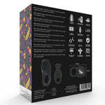 MIA- COLOSSEO COCK RING REMOTE CONTROL BLACK