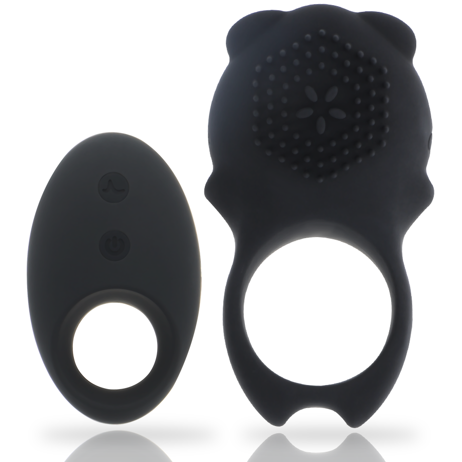 MIA- COLOSSEO COCK RING REMOTE CONTROL BLACK